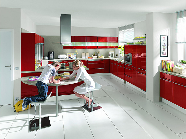 Red Kitchen Design Ideas, Pictures and Inspirati