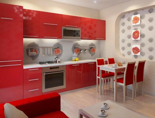 25 Stunning Red Kitchen Design and Decorating Ide