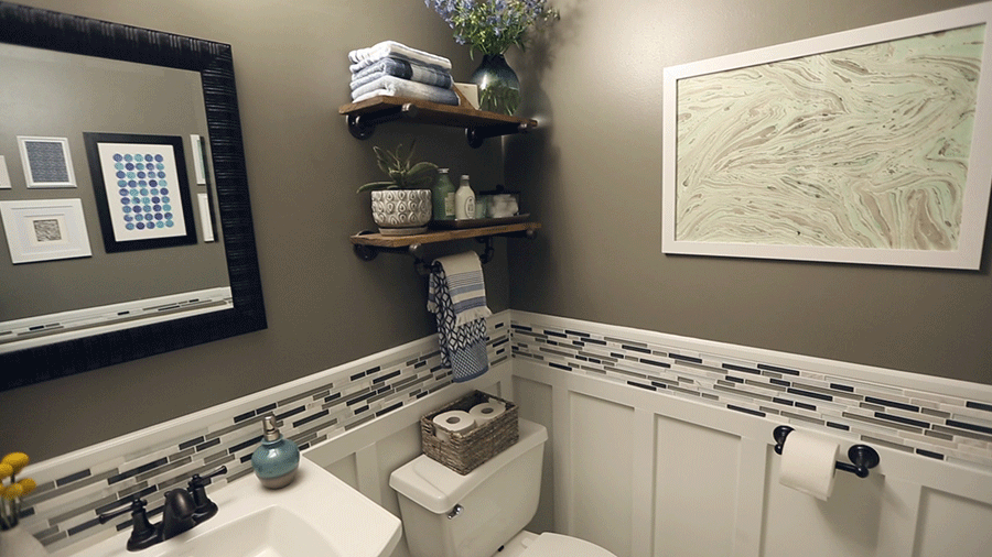 Renovation Rescue: Small Bathroom on a Budget | Better Homes & Garde