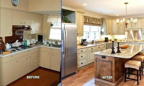 Small Kitchen Remodel Before And After Kitchen Remodels Before And .