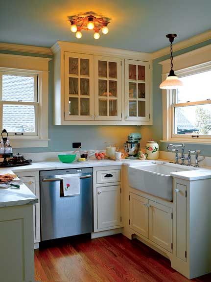 Saving a Craftsman House in Seattle | Kitchen redo, White cottage .