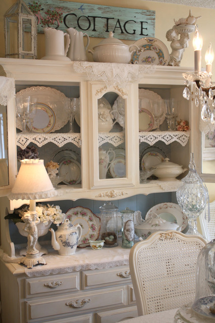 romantic home - Shabby-chic Style - Dining Room - San Francisco .