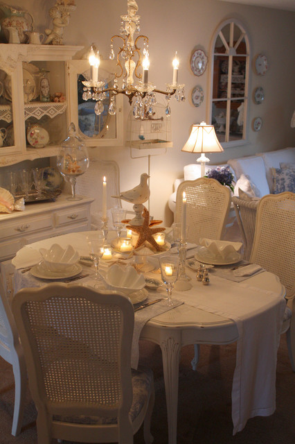 romantic home - Shabby-Chic Style - Dining Room - San Francisco .