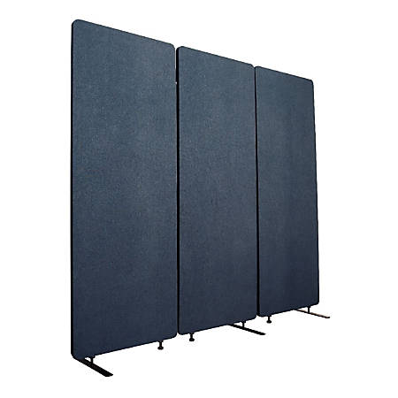 Luxor RECLAIM Acoustic Privacy Panel Room Dividers 66 H x 24 W .