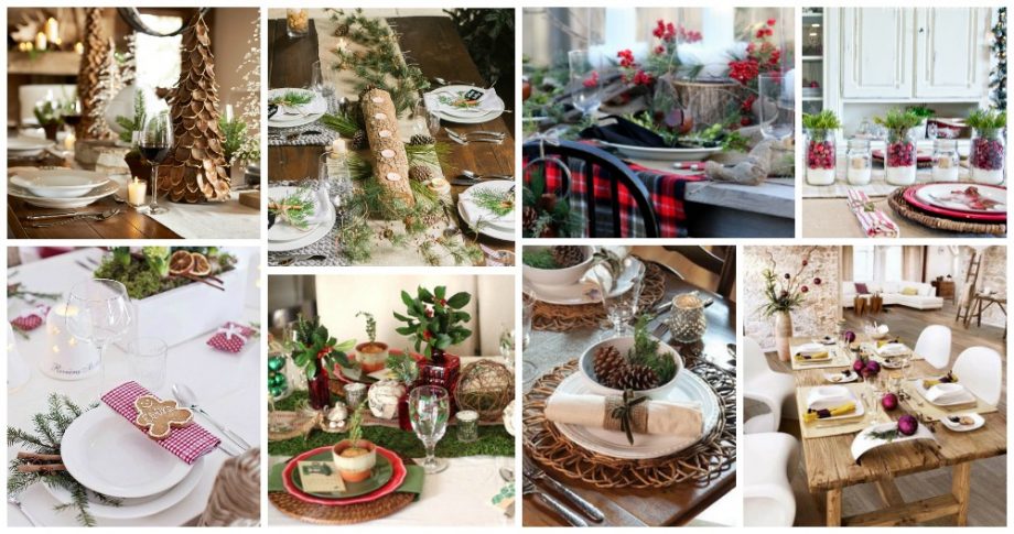 Rustic Christmas table setting Archives - My Amazing Thin
