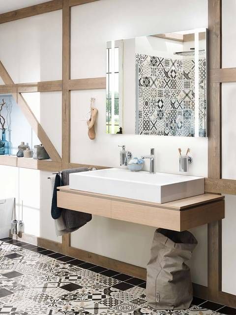 Highlight in your scandinavian bathroom: The modern Talis Select .