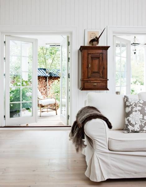 Scandinavian Country Style Interior Design | Landhaus innen, Haus .