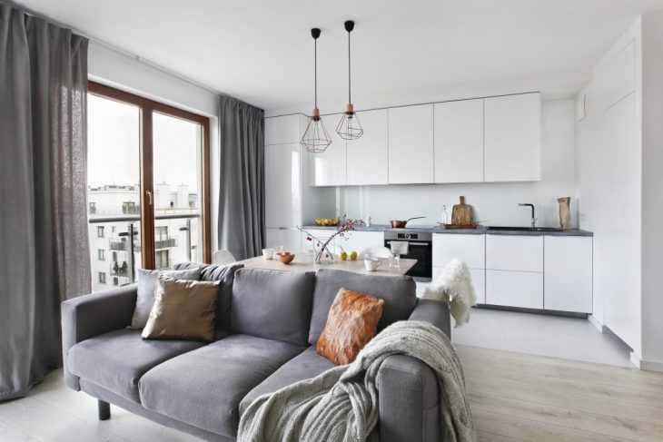 Scandinavian-style Apartment by Agnieszka Karaś. - Archiscene .