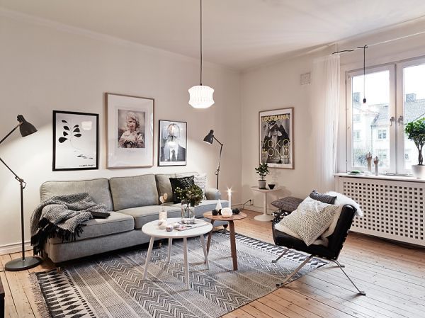 35 Light And Stylish Scandinavian Living Room Designs | Living .