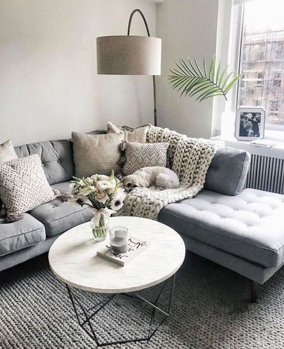 46 Comfy Scandinavian Living Room Decoration Ideas - SooPu
