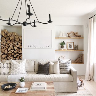 75 Beautiful Scandinavian Living Room Pictures & Ideas | Hou