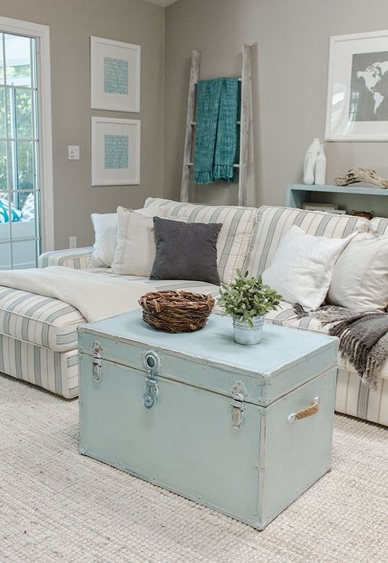 26 Charming Shabby Chic Living Room Décor Ideas - Shelterne