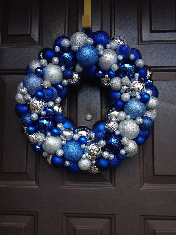 37 Dazzling Blue and Silver Christmas Decorating Ideas | Silver .