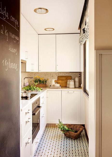 Smart Redesign Ideas for Narrow and Small Kitchen Interio