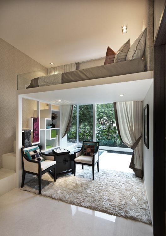 29 Ultra Cozy Loft Bedroom Design Ide