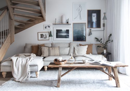 Scandinavian-Style Living Room Design Inspirati
