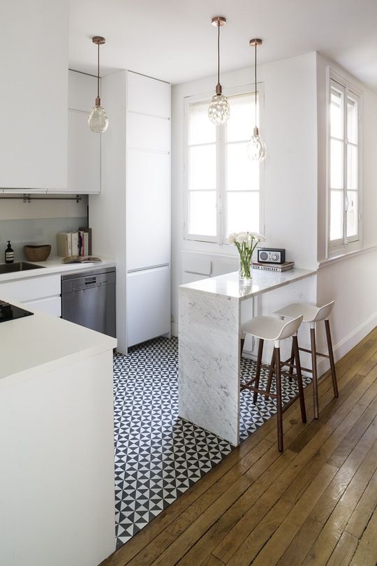This Chic Paris Apartment Is a Perfect Mix of Old & New | Small .