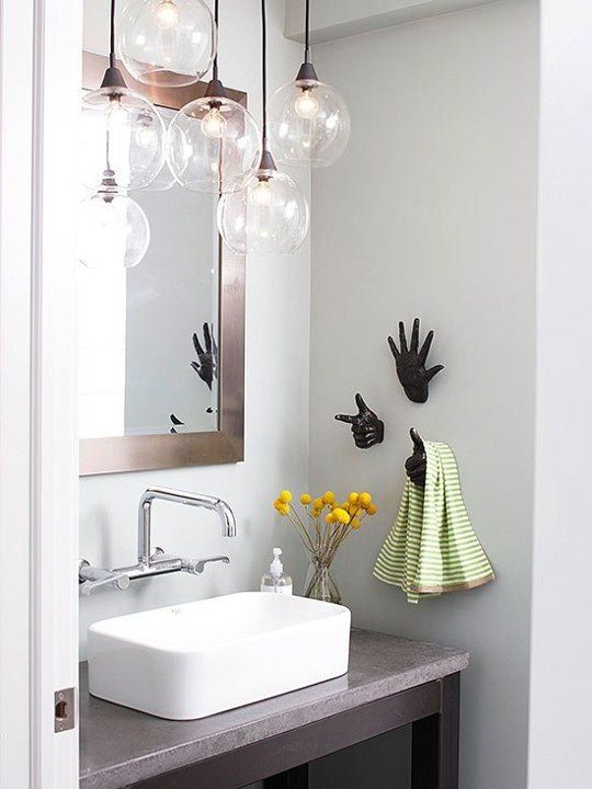 43 Creative Modern Bathroom Lights Ideas You'll Lo