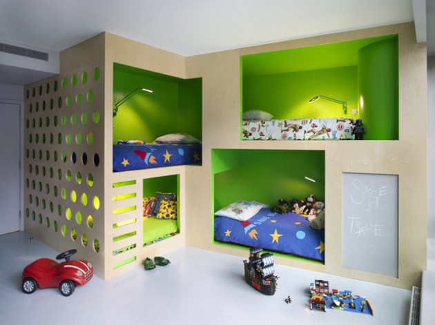 17 Super Smart Ideas For Decorating Kids Room With Four Be