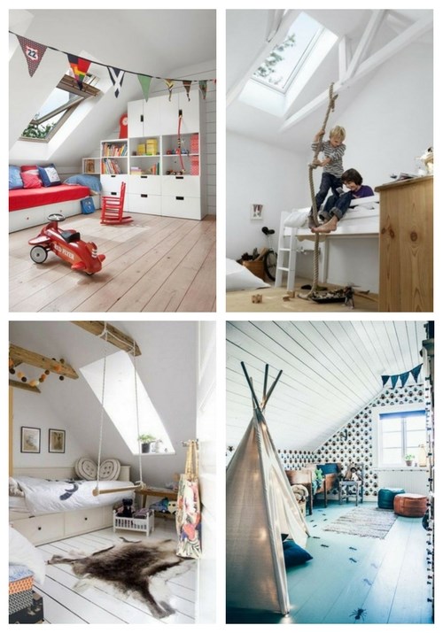 53 Smart Attic Kids' Room Decor Ideas | ComfyDwelling.c