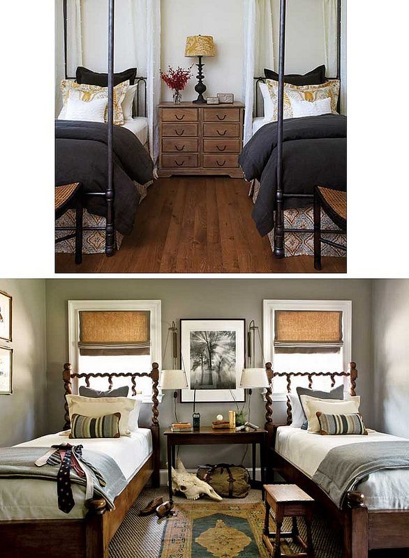how to arrange pillows on twin beds} - designwotcha.com | Home .