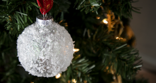Snowball Christmas Ornament - Easy DIY Christmas Ornament - Clumsy .