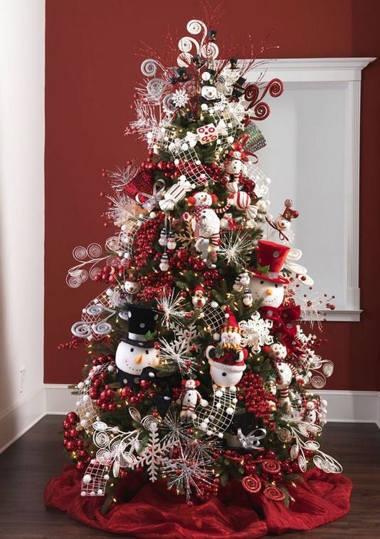 34 Beautiful Christmas Tree Decorating Ideas | Amazing christmas .