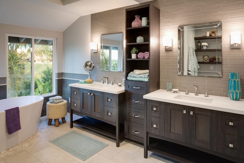 Award-Winning Spa-Like Bathroom Makes A Sophisticated And Chic .