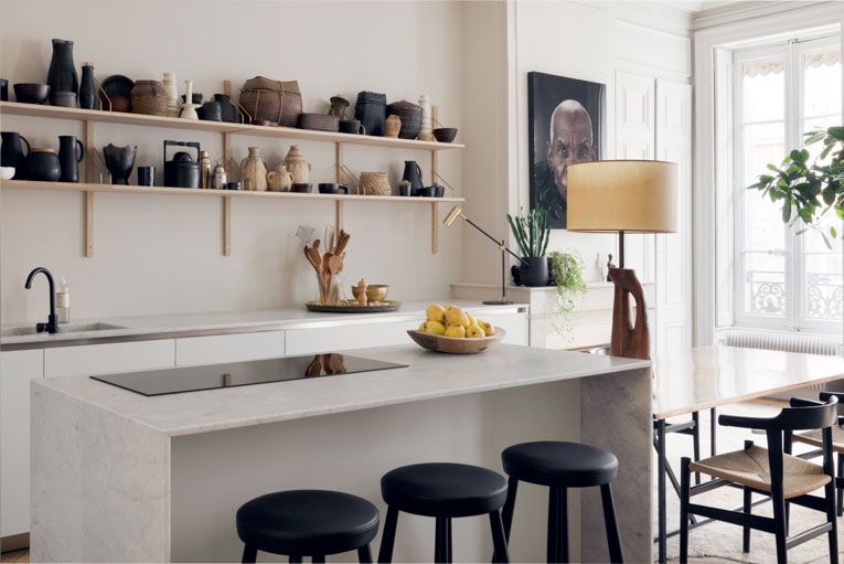 Inspirational Stunning Modern French Apartment in Lyon | Kitchen .