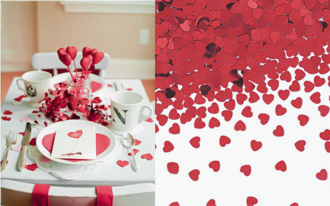 10 Table decoration ideas for Valentine's Day to impre