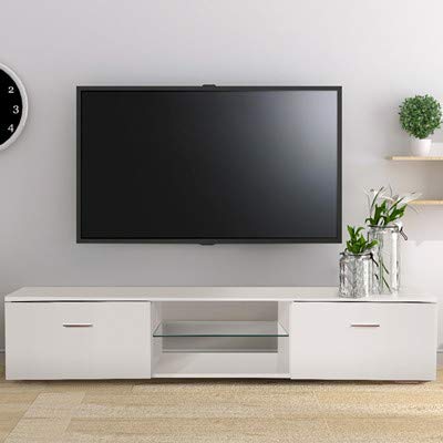 Amazon.com: TUSY TV Stand for 65 Inch Television Stands White .