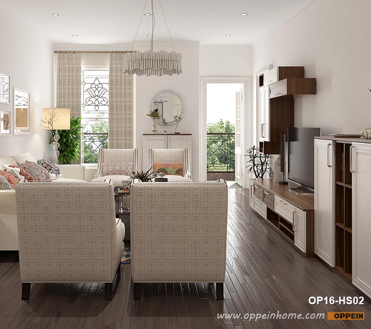 Traditional Style House Design with 4 Bedrooms OP16-HS02- OPPEIN .