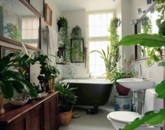 42 Amazing Tropical Bathroom Décor Ideas - DigsDi