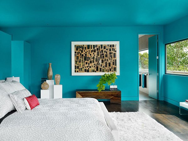 20 Fashionable Turquoise Bedroom Ideas | Home Design Lov