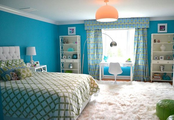 20 Fashionable Turquoise Bedroom Ideas | Home Design Lov