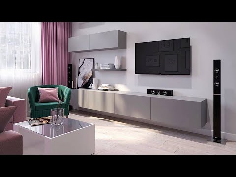 TV Stand decor Ideas / modern TV stand 2019 - YouTu