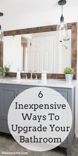 8 Inexpensive Ways To Upgrade Your Bathroom | Home remodeling .