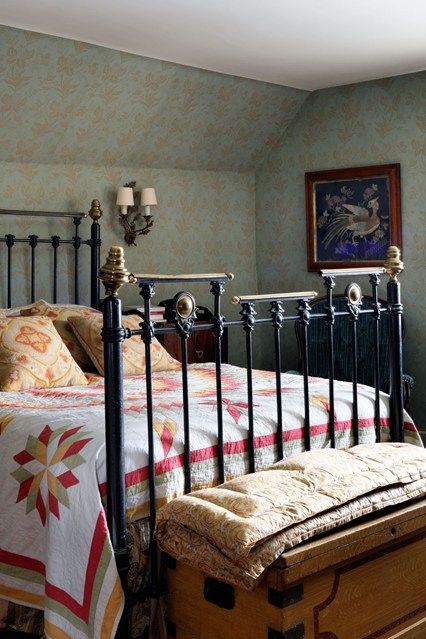 Bedroom ideas | Country cottage bedroom, Bedroom vintage, Cottage .