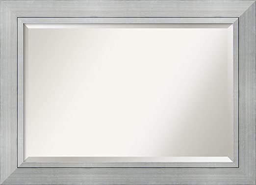 Amazon.com: Framed Mirrors for Wall | Romano Silver Mirror for .