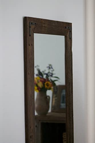 Amazon.com: Rustic Wall Mirror - Large Wall Mirror - 24 x 36 .