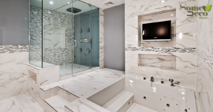 6 Elegant and Classy White Marble Bathroom Designs for Every Home .