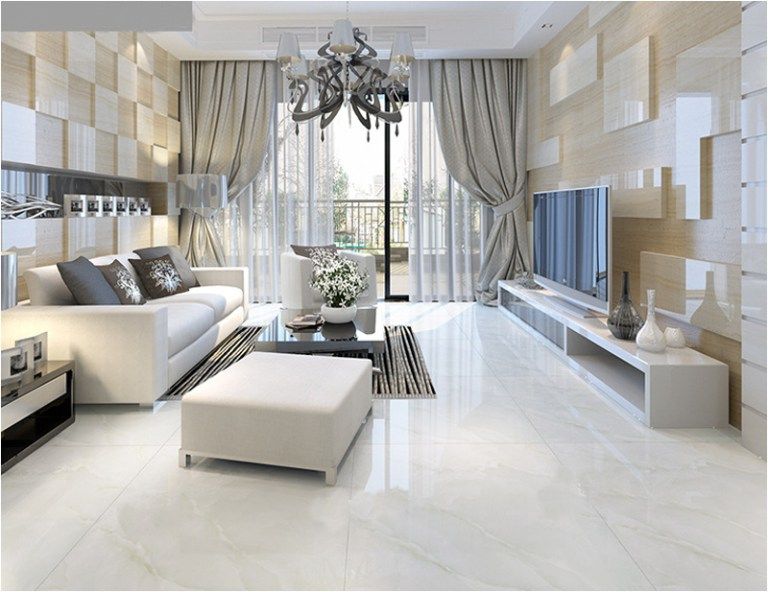 white marble floor living room 42 | Living room floori