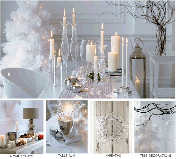 White Christmas Decorating Ideas | family holiday.net/guide to .