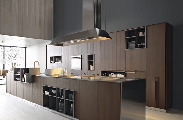 33 Modern Style Cozy Wooden Kitchen Design Ide
