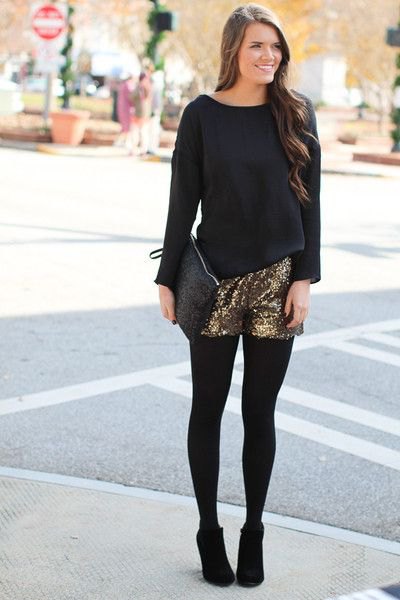 black loose fitting sweater gaiters