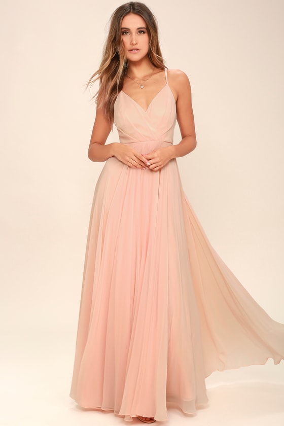 All About Love Blush Pink Maxi Dress | Blush pink maxi dress .