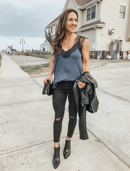 How To Wear Skinny Jeans With Booties | Fit Mommy In Hee