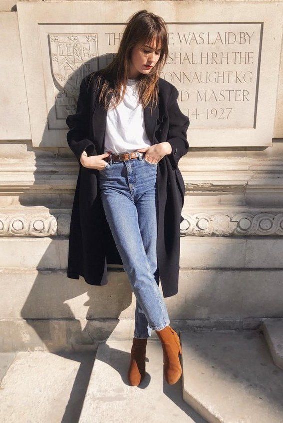 Daily Street Style Inspiration | Brown boots outfit, Fashion .