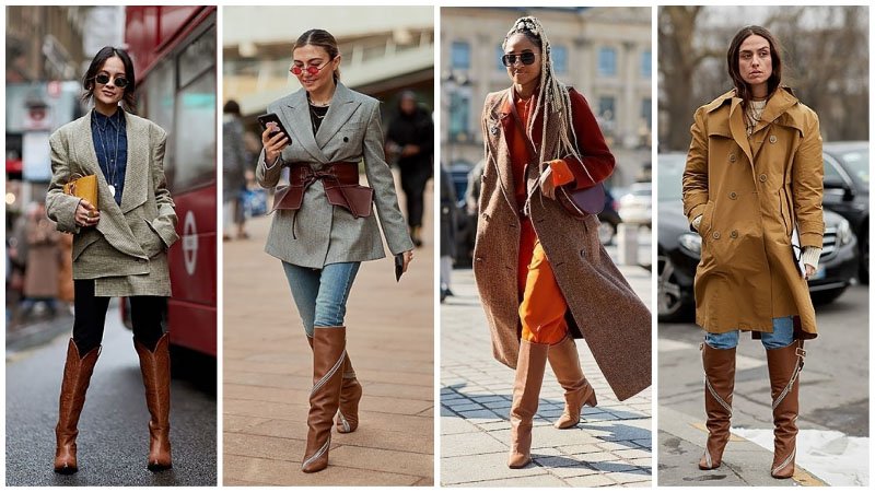 How to Wear Knee High Boots - The Trend Spott