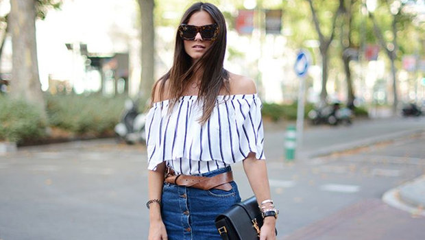 20 Outfit Ideas to Prove That You Need an Off-the-Shoulder T